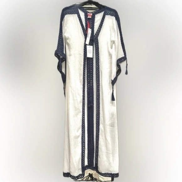 NWT Anna Kosturova Maxi Kimono Coverup - Picture 1 of 7